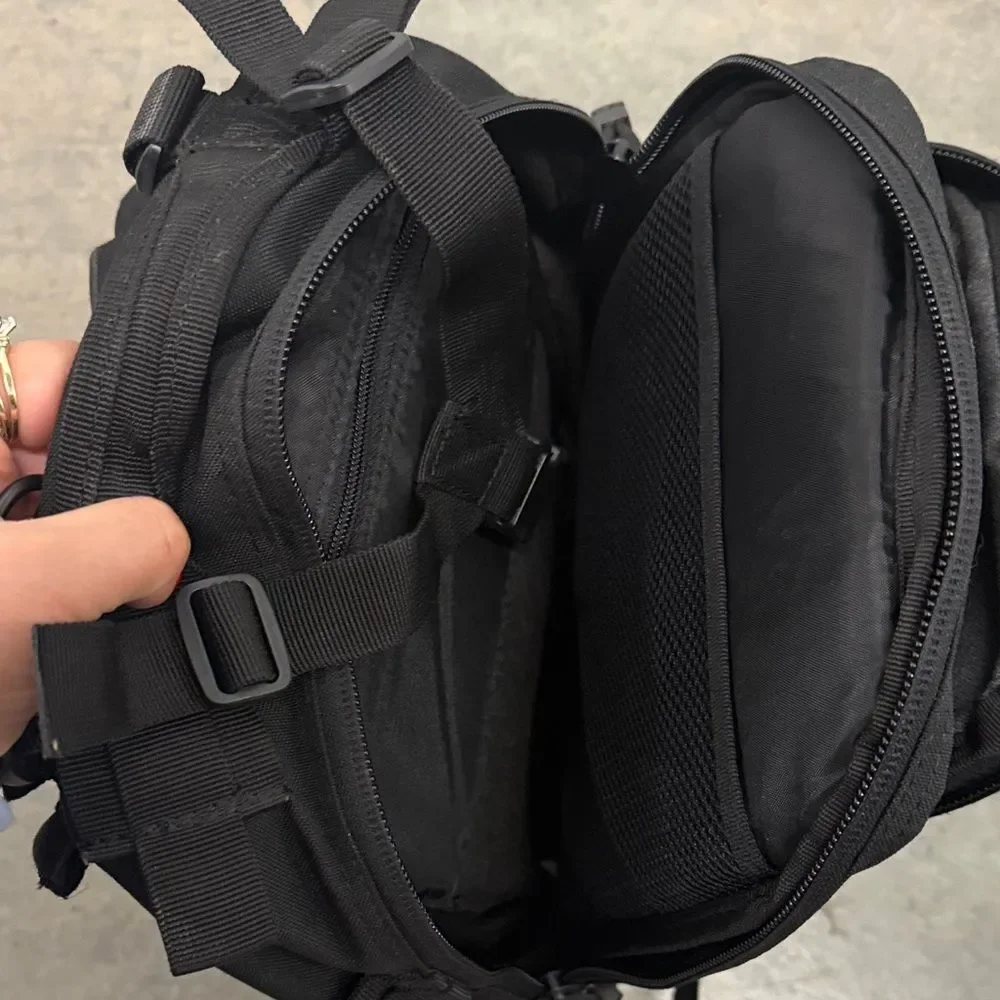 Men's Black Tactical Backpack